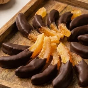Scorze candite di Arancio ricoperte di cioccolato
